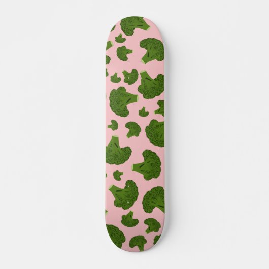 Broccoli Pattern Skateboard (Vorne)