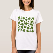 Broccoli Pattern T-Shirt (Vorderseite)