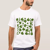 Broccoli Pattern T-Shirt (Vorderseite)