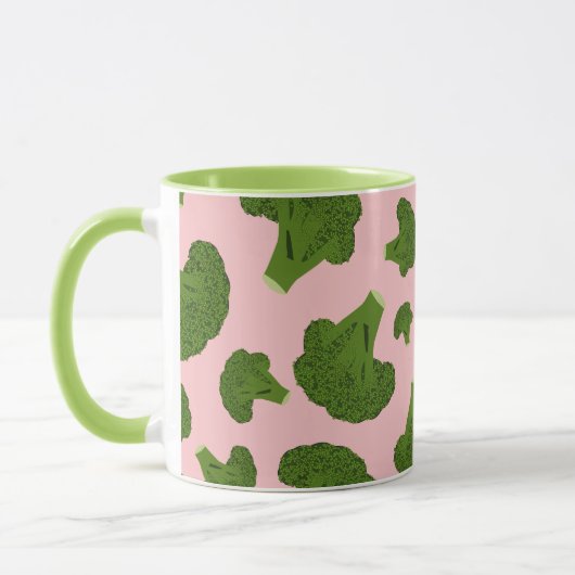 Broccoli Pattern Tasse (Links)