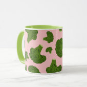 Broccoli Pattern Tasse (Vorderseite Links)
