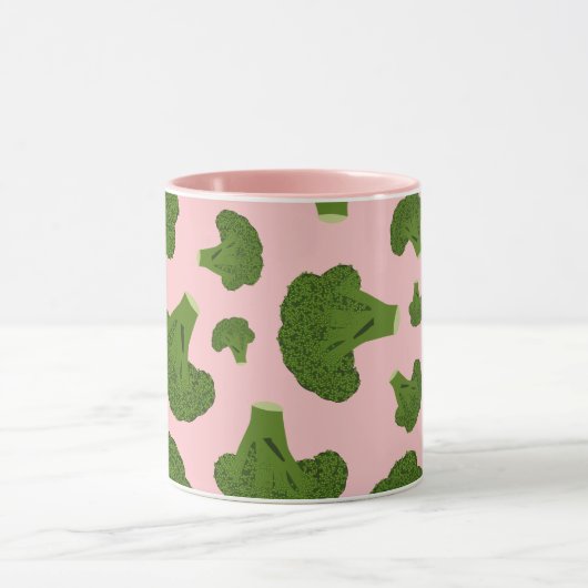 Broccoli Pattern Tasse (Zentrum)