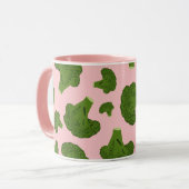 Broccoli Pattern Tasse (Vorderseite Links)
