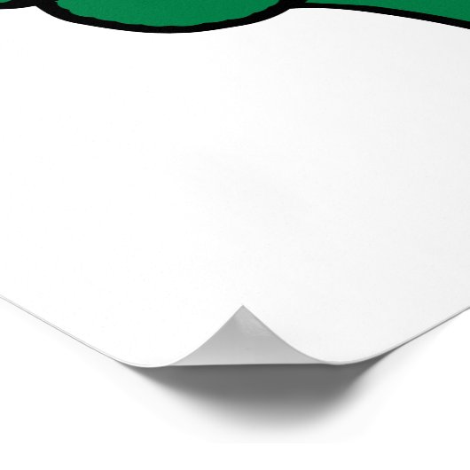 Broccoli Poster (Ecke)