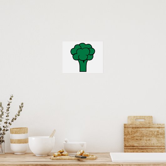 Broccoli Poster (Küche)