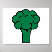 Broccoli Poster (Vorne)