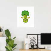 Broccoli Poster (Heimbüro)