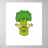 Broccoli Poster (Vorne)