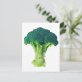 Broccoli Postkarte (Stehend Vorderseite)