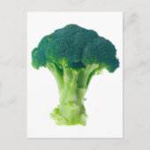 Broccoli Postkarte (Vorderseite)