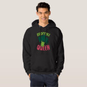 Broccoli Queen Vegan Gemüse gesund vegetarisch Hoodie (Vorne ganz)
