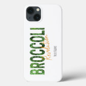 Broccoli Revolution Vegans Veggies und Vegetarier Case-Mate iPhone Hülle (Rückseite)