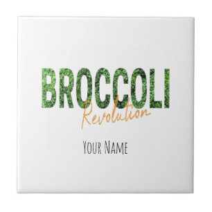 Broccoli Revolution Vegans Veggies und Vegetarier Fliese