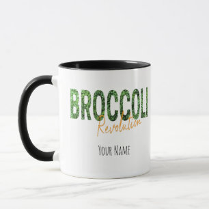 Broccoli Revolution Vegans Veggies und Vegetarier Tasse