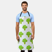 Broccoli Schürze (Getragen)