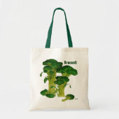 Broccoli Shopping Bag Tragetasche (Vorne)