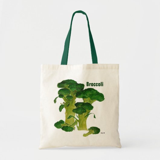 Broccoli Shopping Bag Tragetasche (Vorne)