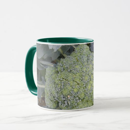 Broccoli-Tasse Tasse (Vorderseite Links)