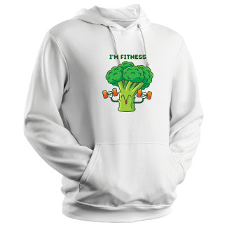Broccoli trainieren Grundgezogenes Sweatshirt