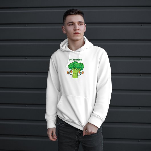 Broccoli trainieren Grundgezogenes Sweatshirt