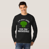 Broccoli  Vegetable Vegetarian Broccoli Vegan Food T-Shirt (Vorne ganz)
