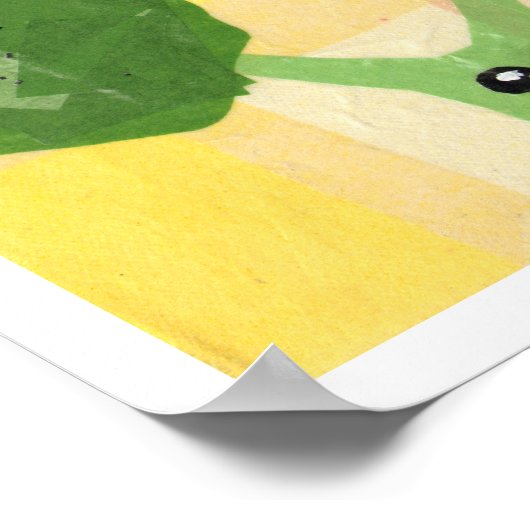 Broccoli von Jill Connor Poster (Ecke)