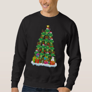 Broccoli Xmas Holiday Broccoli Weihnachtsbaum Sweatshirt