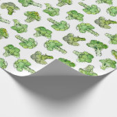 Broccoli - zerkleinert geschenkpapier (Ecke)