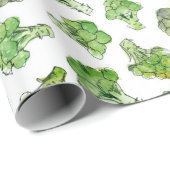 Broccoli - zerkleinert geschenkpapier (Rolleneckpunkt)