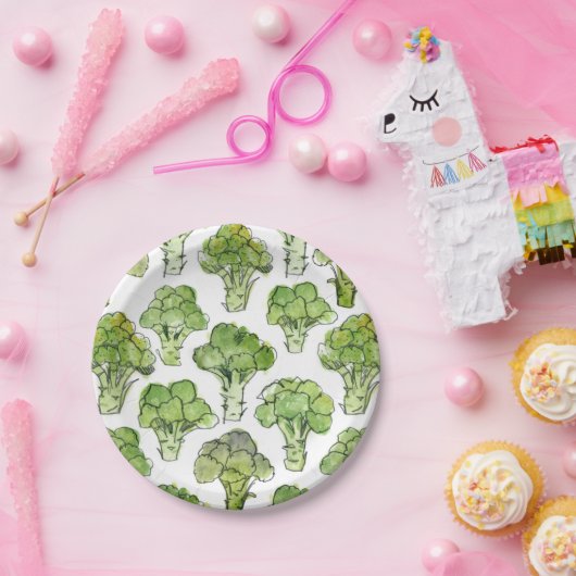 Broccolli - formell pappteller (Party)