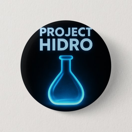 Broche Project Hidro Button (Vorderseite)