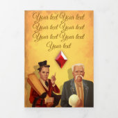 Brochure Ukraine Dreifach Gefaltete Karte (Cover)