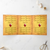 Brochure Ukraine Dreifach Gefaltete Karte (Innenseite)