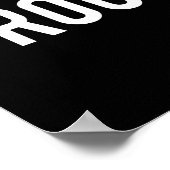 Brock - Cool New Funny Name Fan Gift Tee Poster (Ecke)