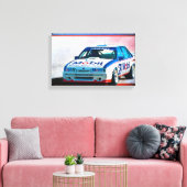 Brock VL Group A Commodore Wrapped Canvas Leinwanddruck (Insitu (Wohnzimmer))