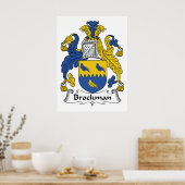 Brockman Familienwappen Poster (Küche)