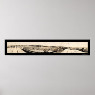 Brockton angemessenes Boden-Foto 1927 Poster