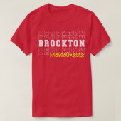 Brockton city Massachusetts Brockton MA T-Shirt (Design vorne)