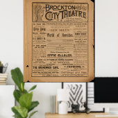 Brockton City Theater Poster (Heimbüro)