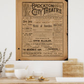 Brockton City Theater Poster (Küche)
