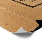 Brockton City Theater Poster (Ecke)