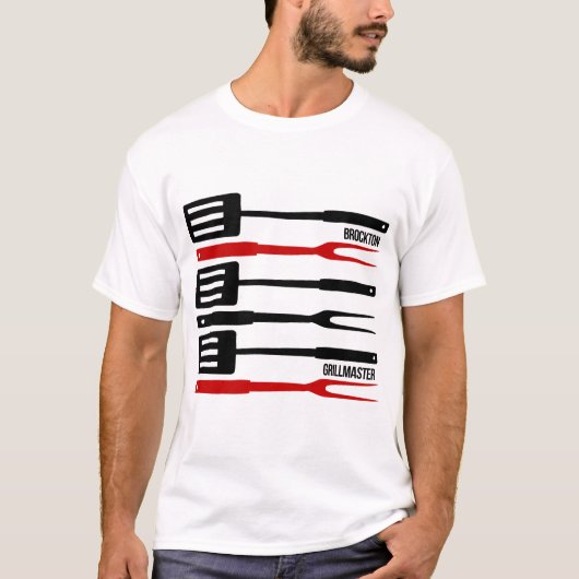 Brockton Grillmaster T-Shirt (Vorderseite)