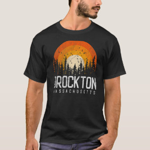 Brockton Massachusetts MA Vintag 80er 90s Retro T-Shirt