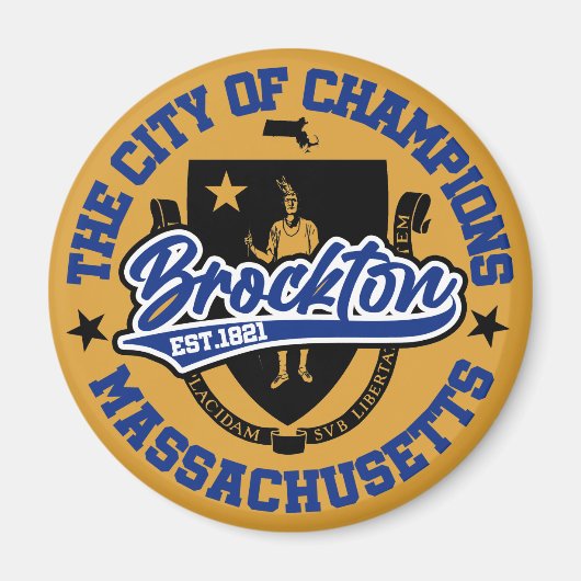 Brockton, Massachusetts Magnet (Vorne)