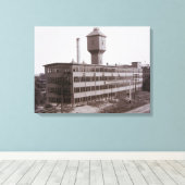 Brockton Shoe & Boot Leinwanddruck (Insitu (Holzboden))