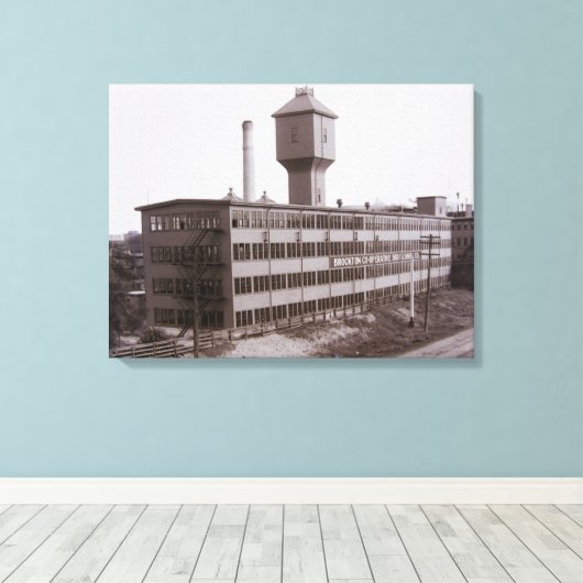 Brockton Shoe & Boot Leinwanddruck (Insitu (Holzboden))