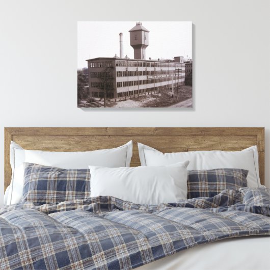 Brockton Shoe & Boot Leinwanddruck (Insitu (Schlafzimmer))