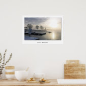 Brockville Winter Waterfront Poster (Küche)