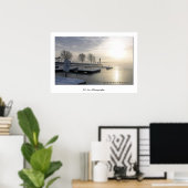 Brockville Winter Waterfront Poster (Heimbüro)