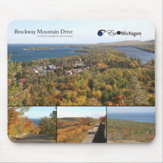 Brockway Gebirgs-Antrieb - kupferner Hafen Mousepad